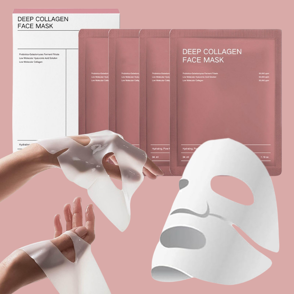 SilkyPeel - Djupt Ă
terfuktande Bio Kollagenmask