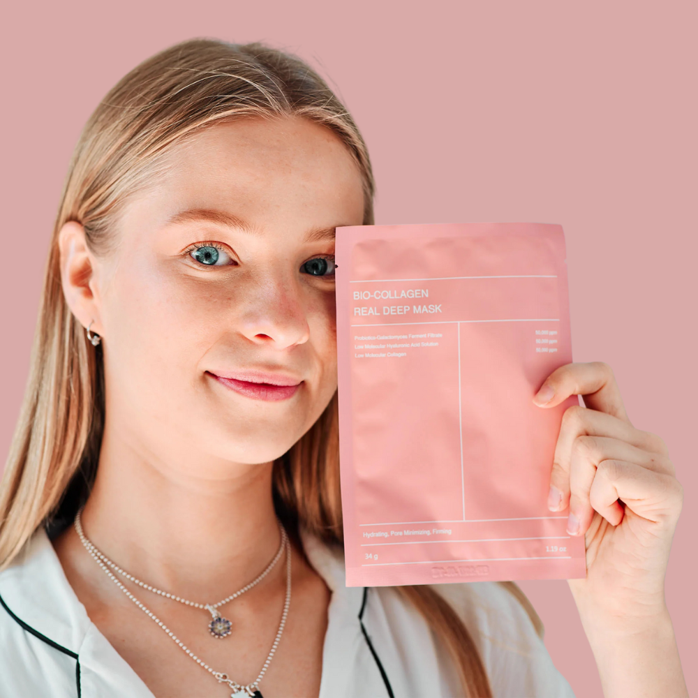 SilkyPeel - Djupt Återfuktande Bio Kollagenmask